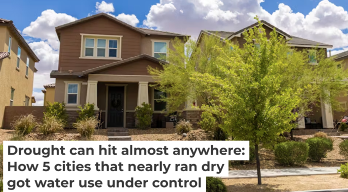 Las Vegas’ water supplier offers rebates to residents who tear out their grass lawns to save water. LPETTET/iStock/Getty Images Plus